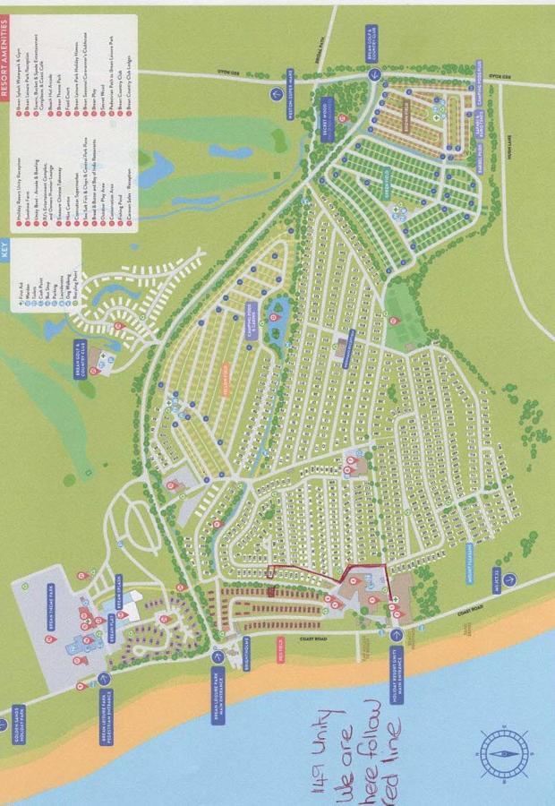 149 Holiday Resort Unity 3 Bedroom Passes Included Brean Exterior foto
